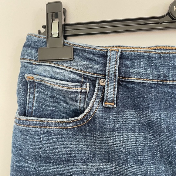 Hudson Womens Centerfold Extreme High Rise Super Skinny AnkleJeans Size 31 - Picture 2 of 9